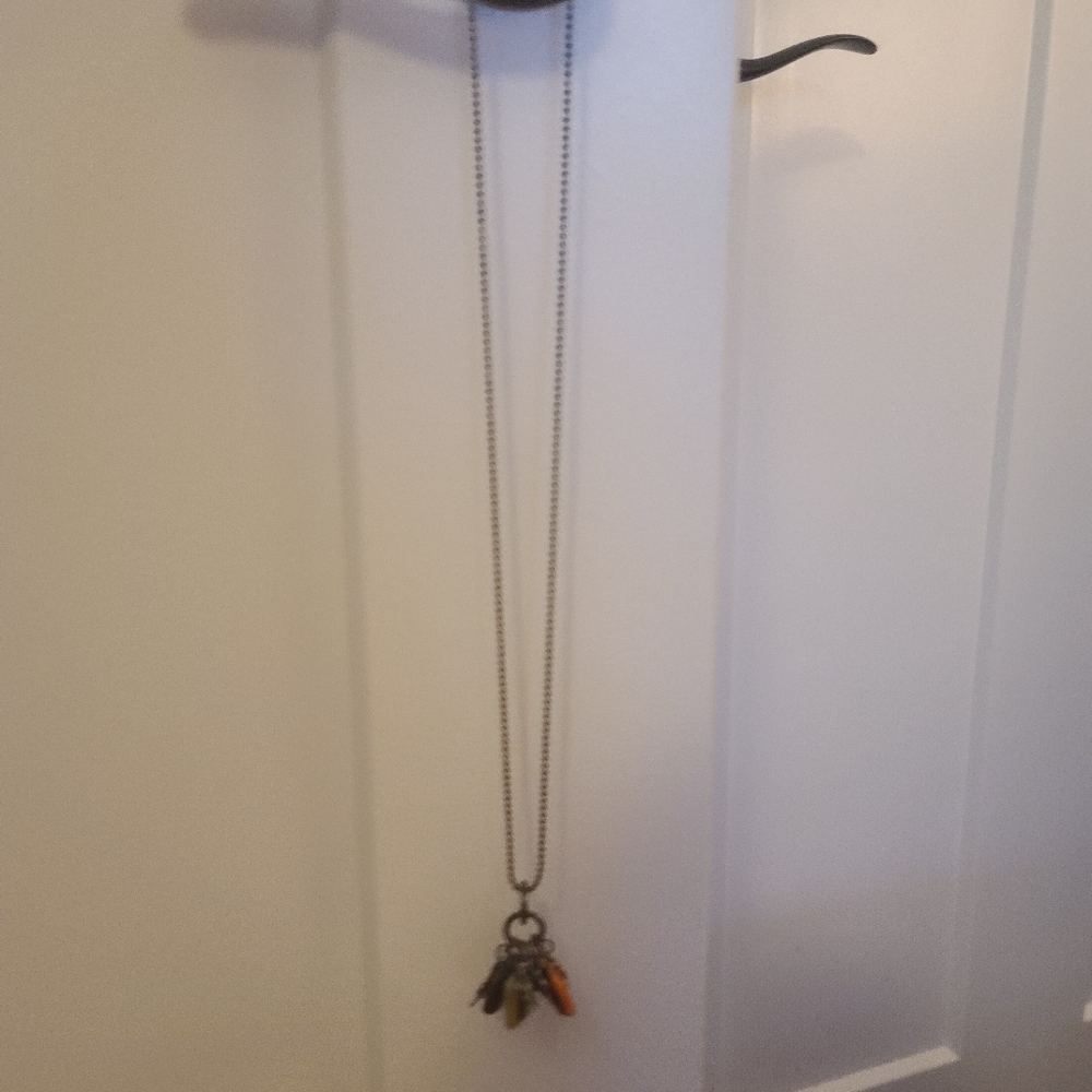 Handmade Necklace with Charms